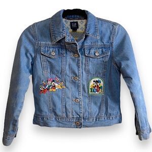 Disney Jean Jacket with Sweater Lining, Kids size 7/8. This is extremely rare!